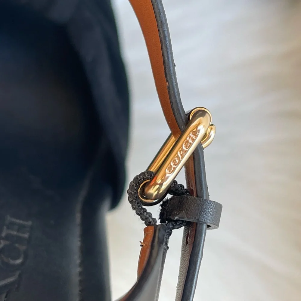 Coach Suede Black Wedges - Picture 15 of 15